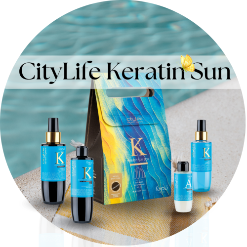 CITY LIFE Keratin Sun - Coffret 4 pièces