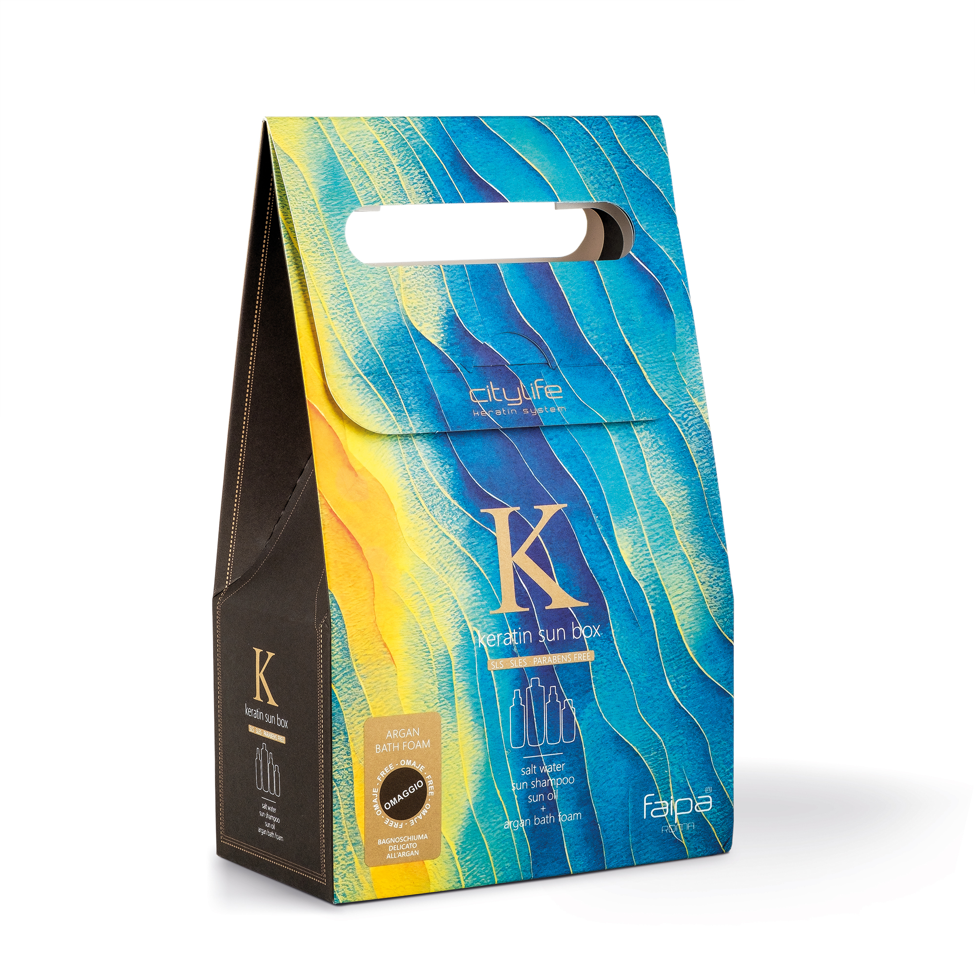 CITY LIFE Keratin Sun - Coffret 4 pièces