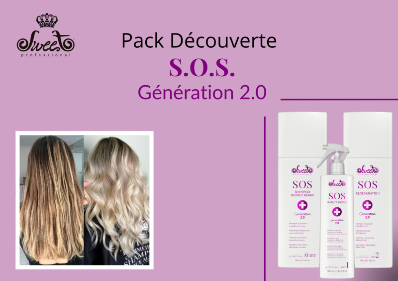 SWEET KIT SOS Shampoo + N°1 + N°2