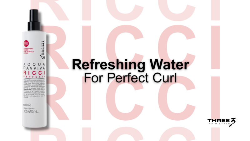 LE MOIS « THREE3 Refreshing Water for Perfect Curl  »