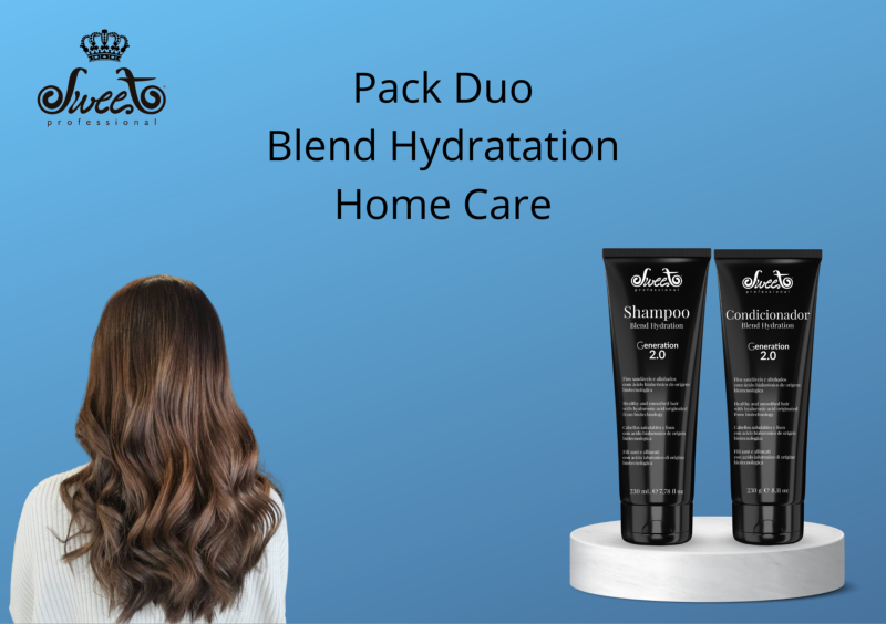 BLEND HYDRATATION HOME CARE 1 Shampoo + 1 Conditioner  - 230ml